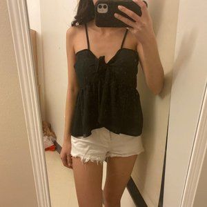 Brandy Melville Tie Front Top